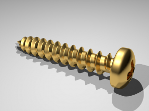 phillips head screw Model 3D