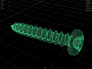 phillips head screw 3D Model