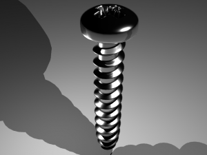 phillips head screw Model 3D