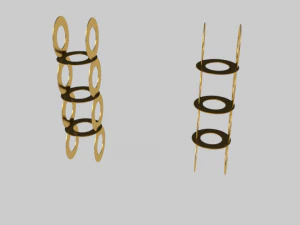 arruela plana Modelo 3D