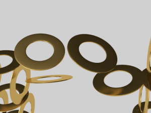 flat washer 3D Модель