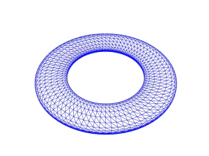 arruela plana Modelo 3D