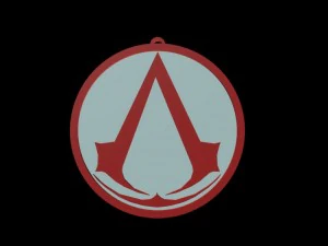 assassins creed logo 3D Model