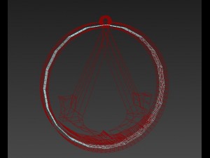 assassins creed logo 3D Модель