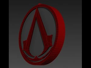 assassins creed logo 3D Model