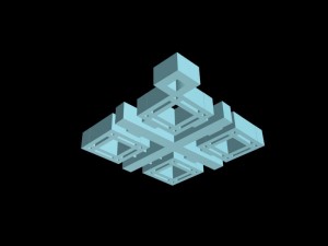 pagan slavic talisman 3d model 3D Модель