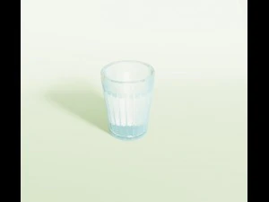 ファセットガラス ファセットガラスの低ポリモデル3D 3Dモデル