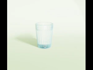 vidro facetado vidro facetado baixo poli modelo 3d Modelo 3D