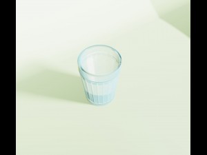 faceted glass faceted glass low poly model 3d Modelo 3D