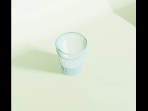 vidro facetado vidro facetado baixo poli modelo 3d Modelo 3D