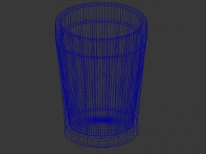 faceted glass faceted glass low poly model 3d Modelo 3D