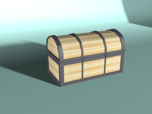 dower chest low poly model 3d Modelo 3D .c4d .max .obj .3ds .fbx .stl .blend 
