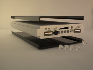 power bank solar 3D Модель