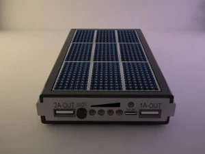 power bank solar 3D Model