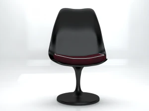 black tulip chair 3D Model