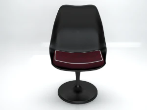 black tulip chair 3D Model