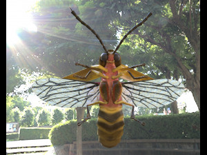 firefly rigged pbr low poly insect Modello 3D