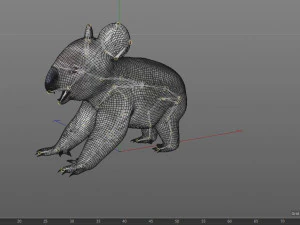 koala rigged animal 3D Model