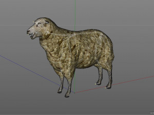 sheep rigged animal 3Dモデル
