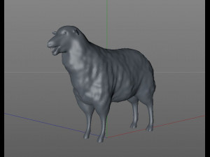 sheep rigged animal 3Dモデル