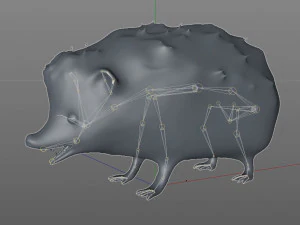 ouri&ccedil;o manipulado animal low poly Modelo 3D