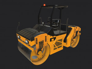 10 heavy industrial vehicles 3D Model