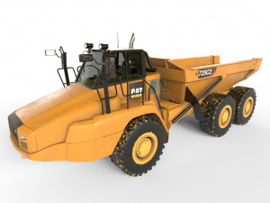 10 heavy industrial vehicles 3D Model