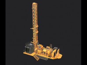 10 heavy industrial vehicles 3D Model