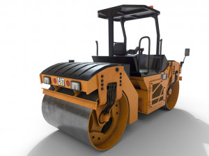 vibratory roller compactor cb8 3D 모델
