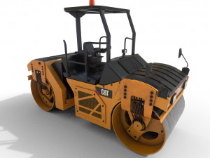vibratory roller compactor cb8 3D 모델
