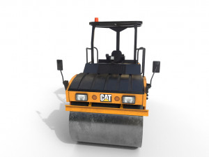 vibratory roller compactor cb8 3D 모델