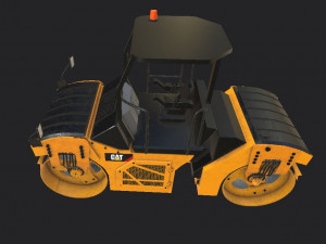 vibratory roller compactor cb8 3D 모델