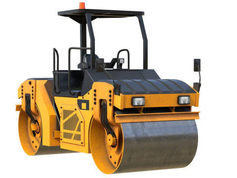 Vibratory roller compactor cb8 3D Model