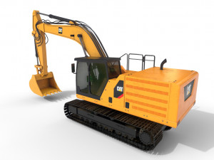 excavator digger 3Dモデル