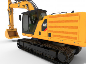 excavator digger 3Dモデル