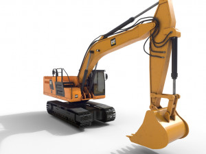excavator digger 3Dモデル