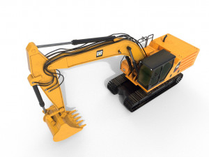 excavator digger 3Dモデル