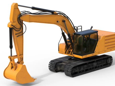 Scavatrice per escavatore Modello 3D