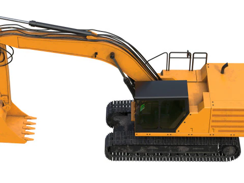 Scavatrice per escavatore Modello 3D