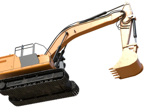 Scavatrice per escavatore Modello 3D