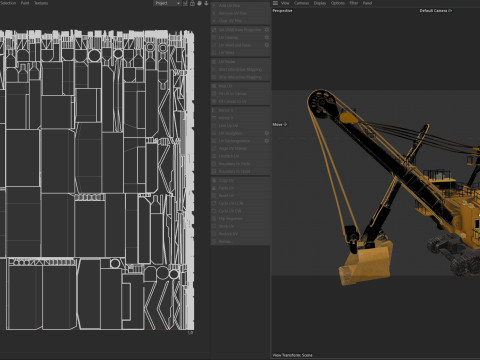Pale elettriche a fune 7495 hq Modello 3D