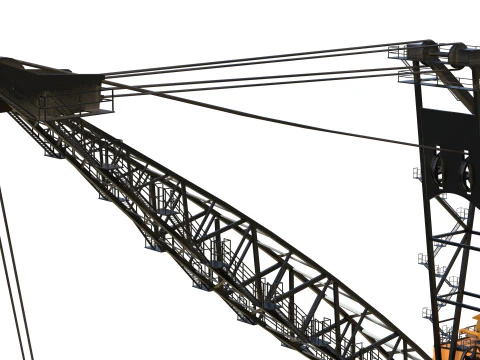 Derek dragline Model 3D