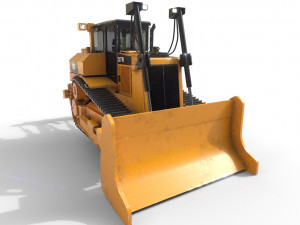 dozer heavy vehicle hq 3D-Modell
