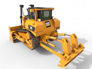 dozer heavy vehicle hq 3D-Modell