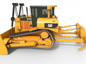 dozer heavy vehicle hq 3D-Modell