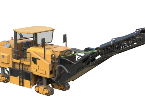 Cold planers pm200 - 22 m hq 3D Model