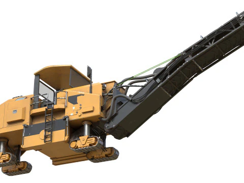 Cold planers pm200 - 22 m hq 3D Model