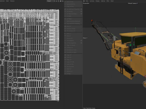 Cold planers pm200 - 22 m hq 3D Model