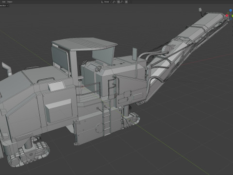 Frese a freddo pm200 - 22 mq hq Modello 3D