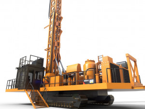 roter blast drill hole md6310 hq 3D Model